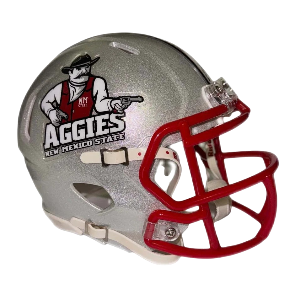 New Mexico State Aggies Gray Speed Mini