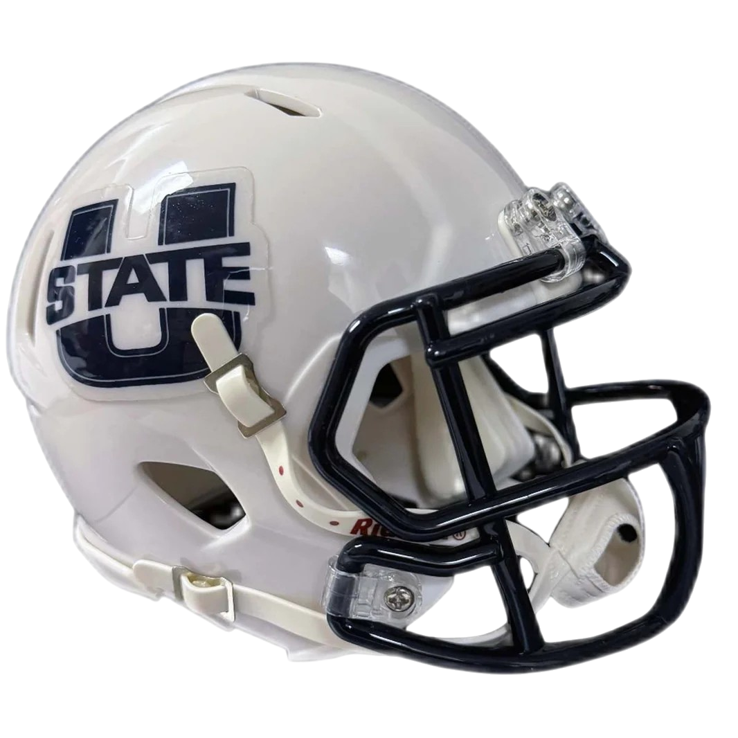 Utah State Aggies White Speed Mini