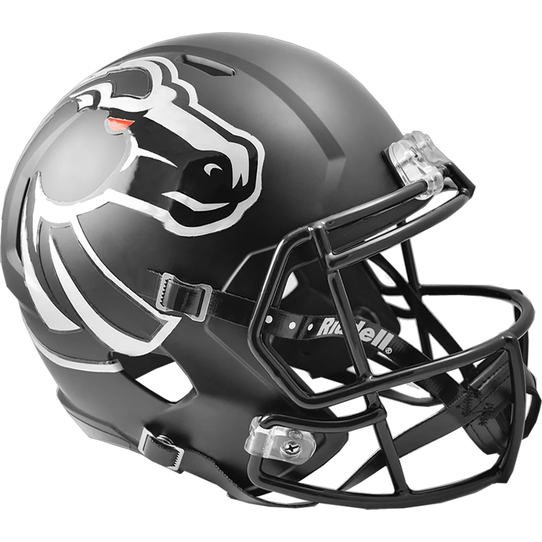 Boise State Broncos Matte Black Speed Replica