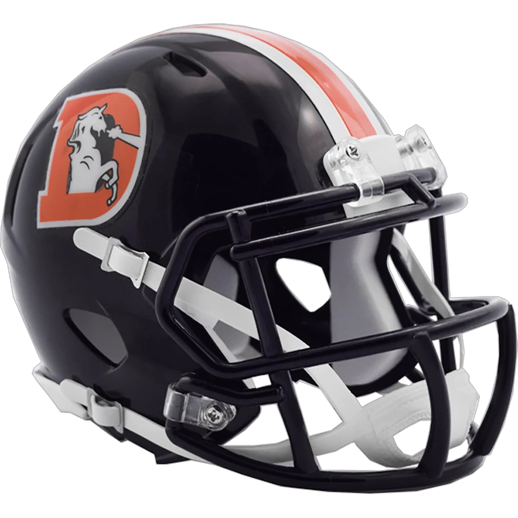 Denver Broncos Color Rush Navy Speed Mini