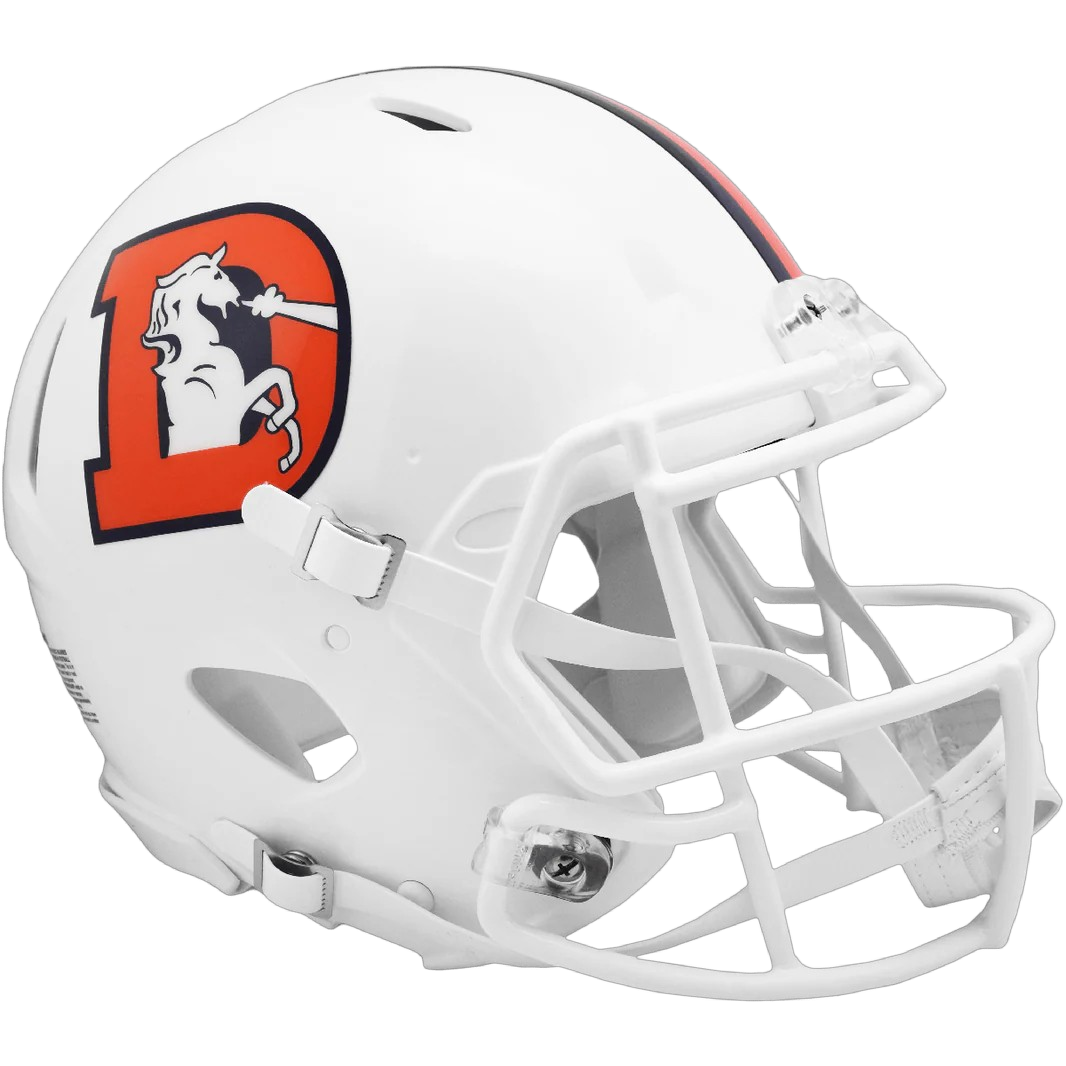 Denver Broncos On Field Alternate Snowcapped Authentic Speed 2023