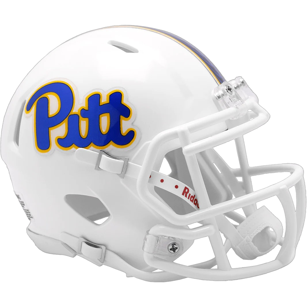 Pittsburgh Panthers White Speed Mini