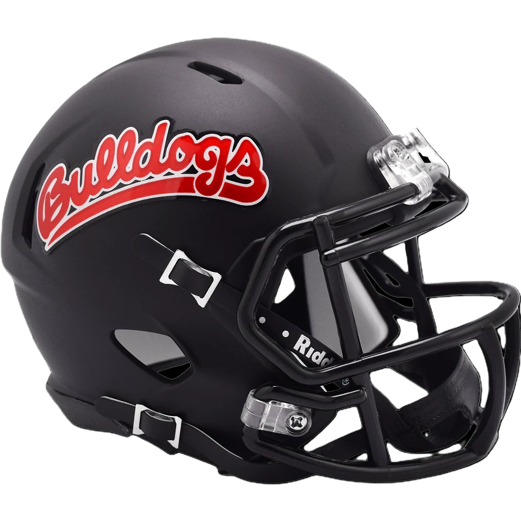Fresno State Bulldogs Black Speed Mini