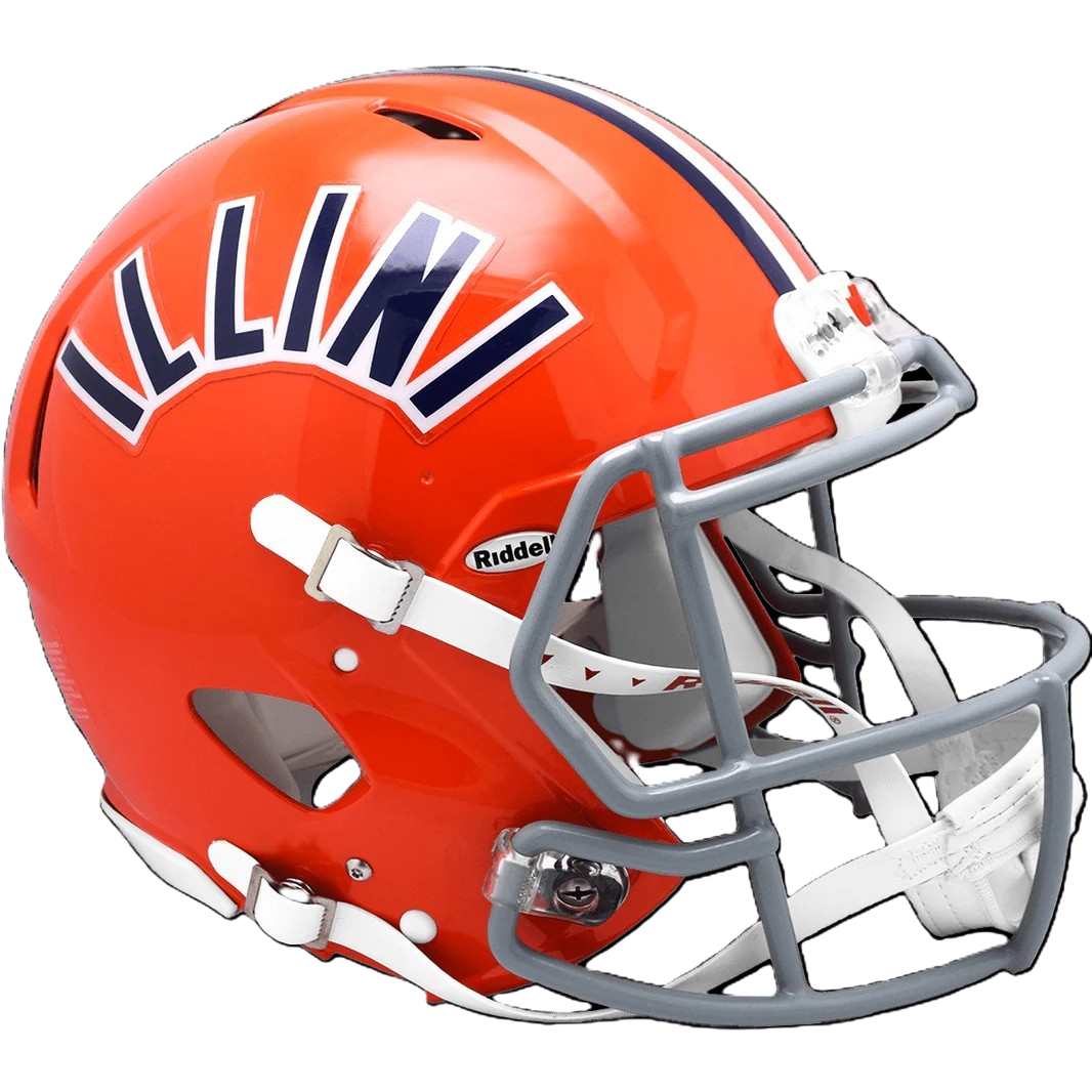 Illinois Fighting Illini Arched Authentic Speed