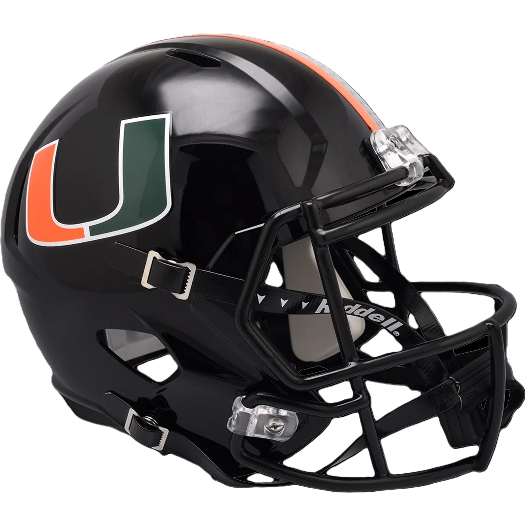 Miami Hurricanes Black Speed Replica 2024