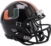 Miami Hurricanes Black Speed Mini 2024