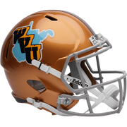 West Virginia Mountaineers Gold Throwback Speed Replica
