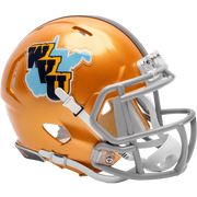 West Virginia Mountaineers Gold Throwback Speed Mini
