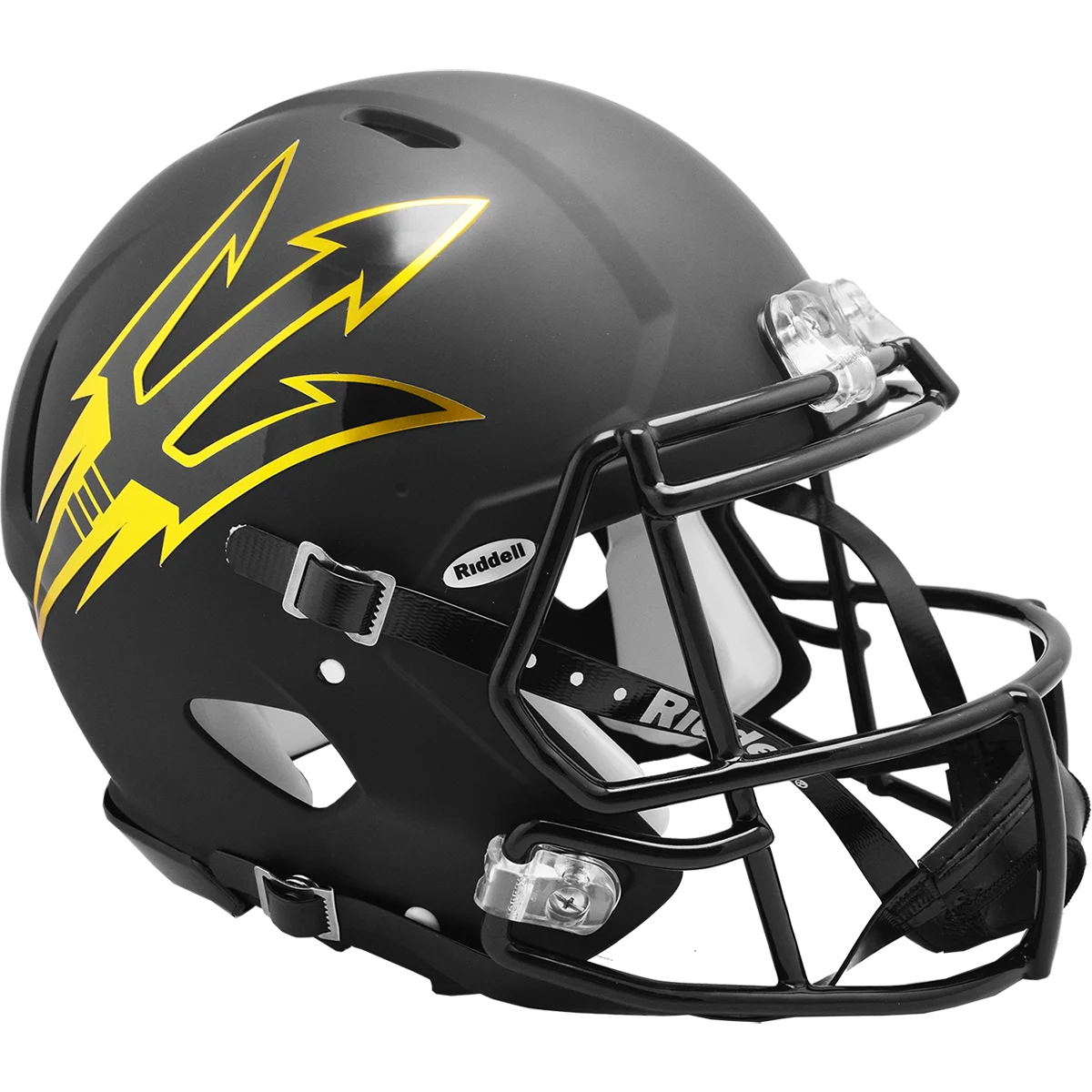 Arizona State Sun Devils Satin Black Authentic Speed