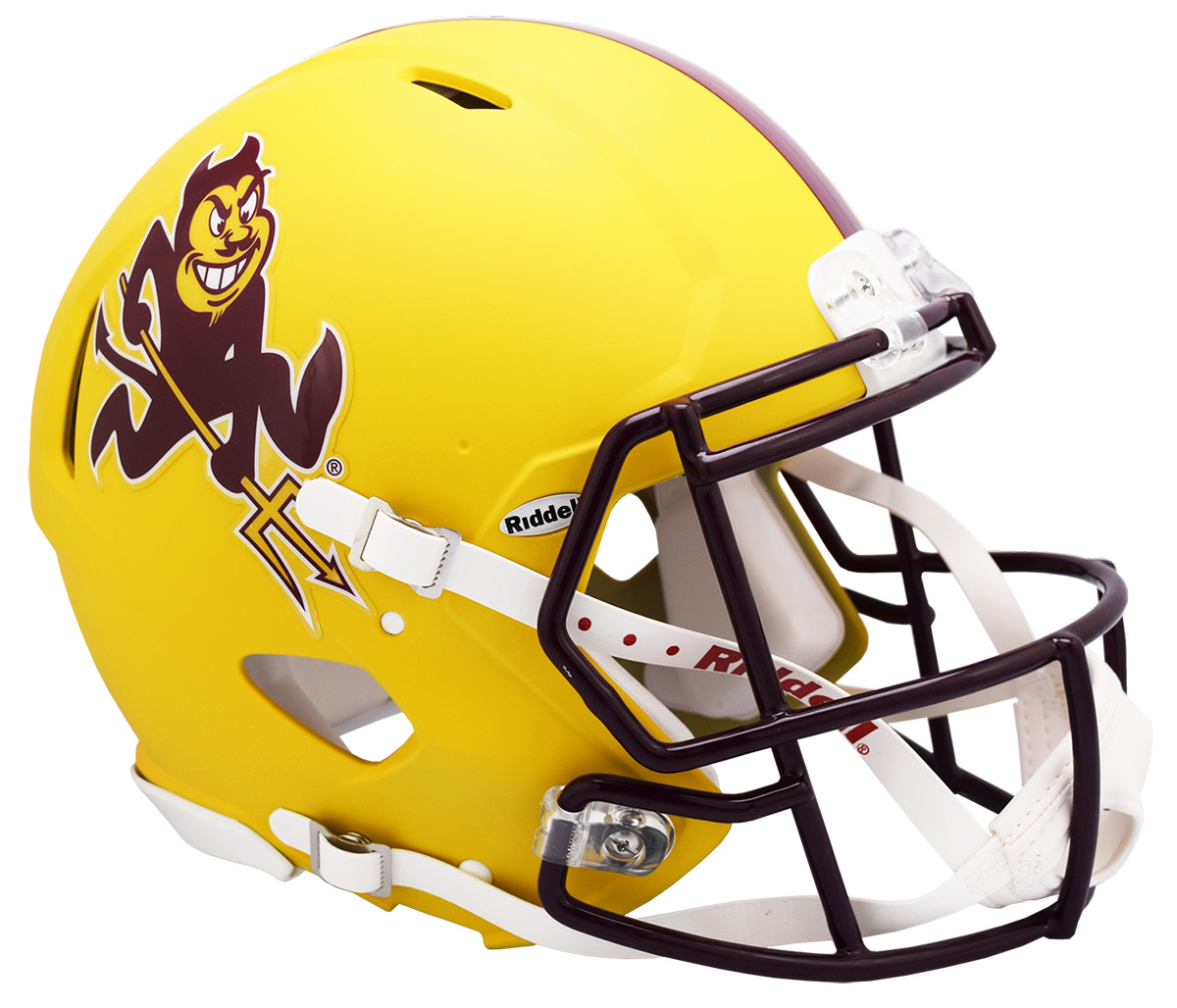 Arizona State Sun Devils Yellow Authentic Speed Sparky