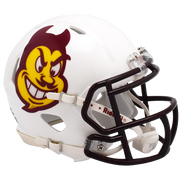 Arizona State Sun Devils White Sparky Speed Mini