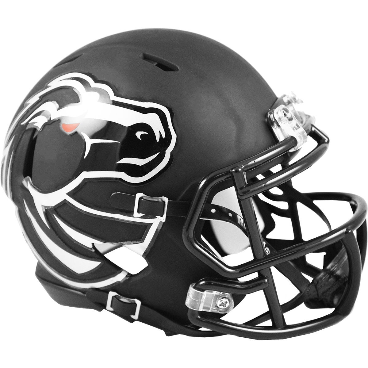 Boise State Broncos  Matte Black Speed Mini