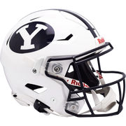 BYU Cougars White Navy Authentic Speedflex