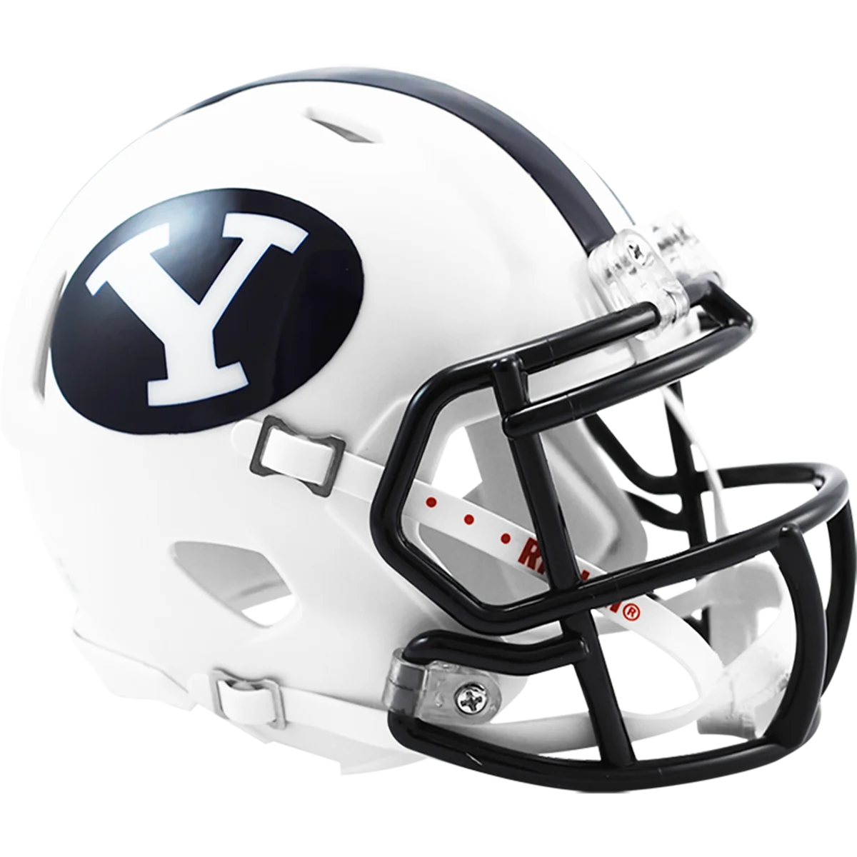 BYU Cougars White Navy Speed Mini