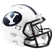 BYU Cougars White Navy Speed Mini