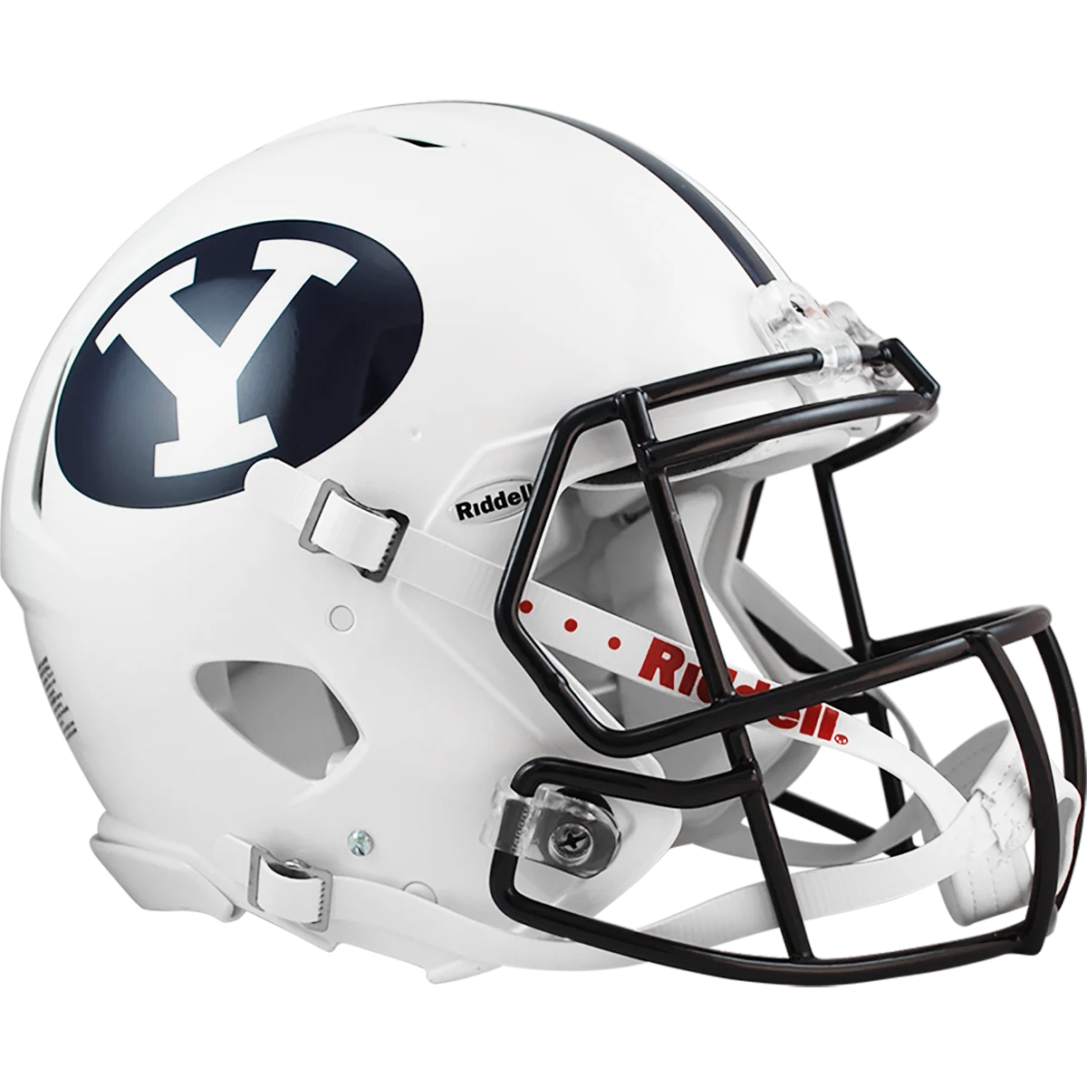 BYU Cougars White Navy Authentic Speed