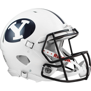 BYU Cougars White Navy Authentic Speed