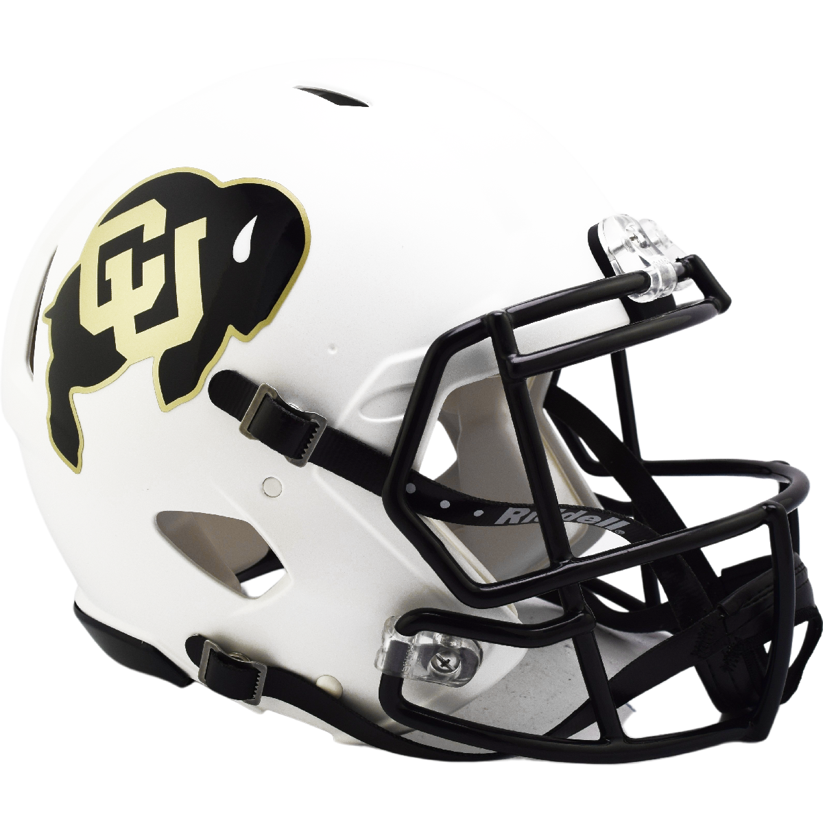 Colorado Buffaloes Matte White Authentic Speed