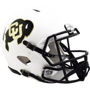 Colorado Buffaloes Matte White Authentic Speed
