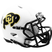 Colorado Buffaloes Matte White Speed Mini