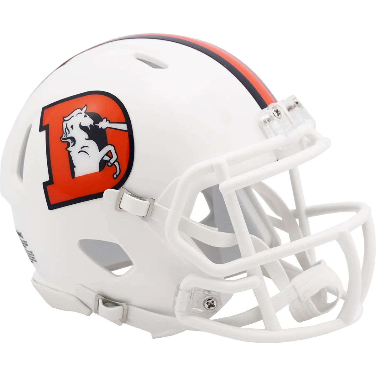 Denver Broncos On Field Alternate Snowcapped Speed Mini 2023