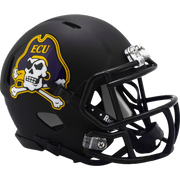 East Carolina Pirates Matte Black Speed Mini