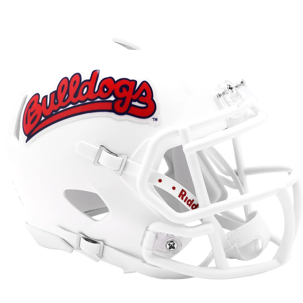 Fresno State Bulldogs White Speed Mini