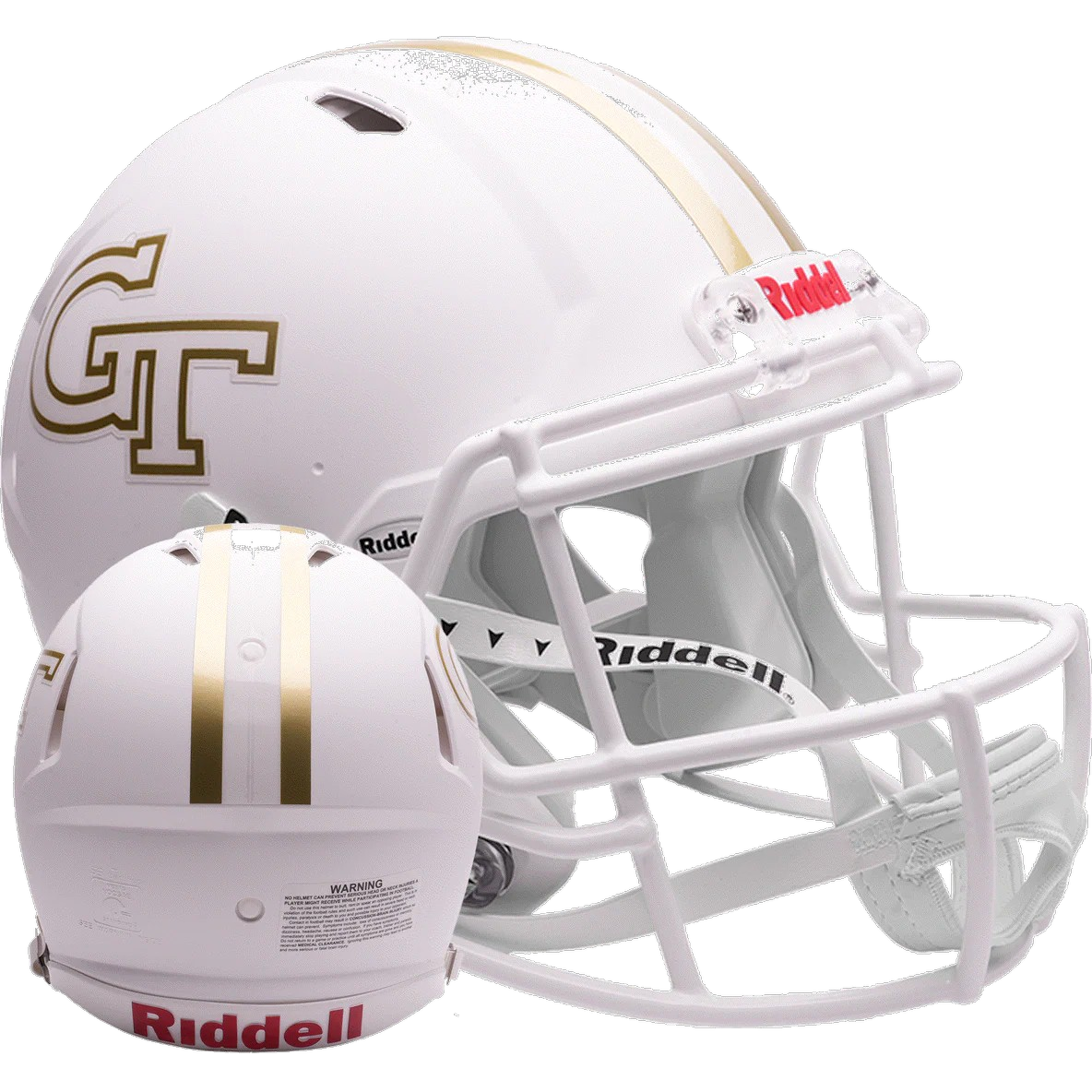 Georgia Tech Yellowjackets White Authentic Speed