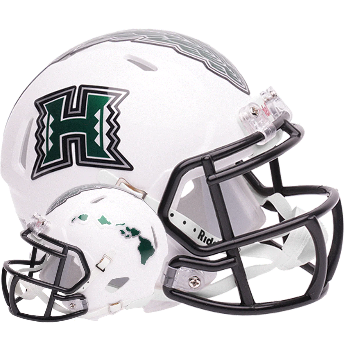 Hawaii Rainbow Warriors White Speed Mini