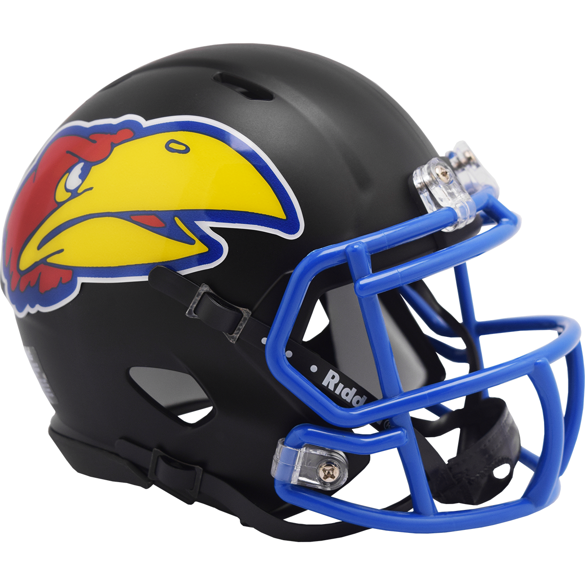 Kansas Jayhawks Black Speed Mini