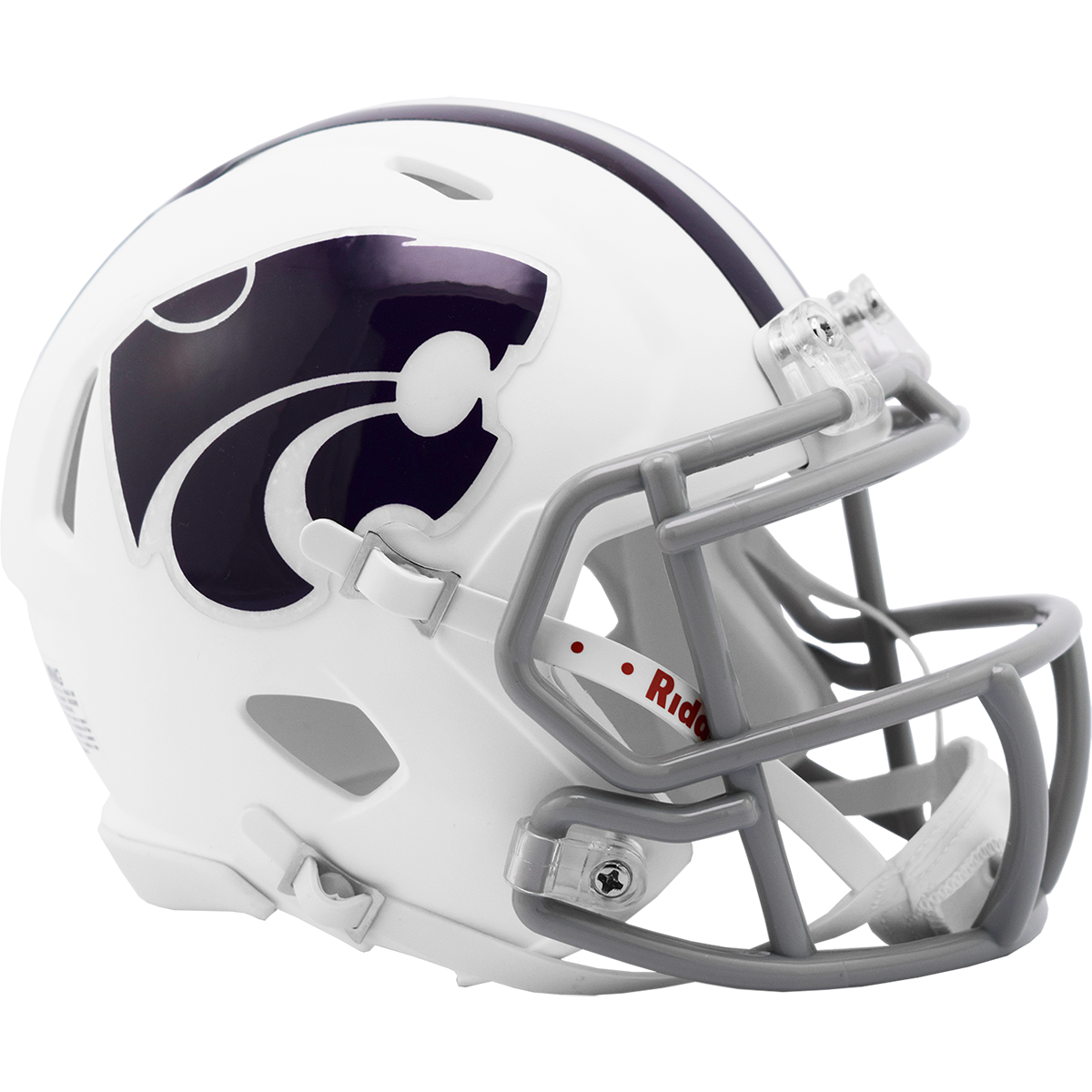 Kansas State Wildcats White Speed Mini