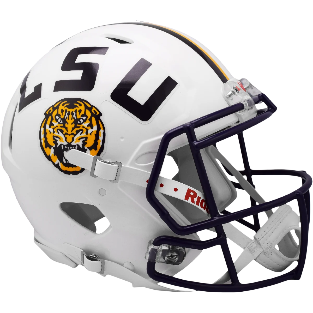 LSU Tigers White Authentic Speed