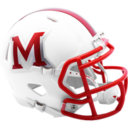 Miami (Ohio) Redhawks Matte White Speed Mini