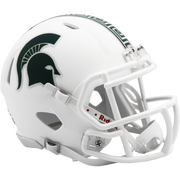 Michigan State Spartans White Speed Mini 2023