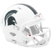 Michigan State Spartans White Speed Mini 2017