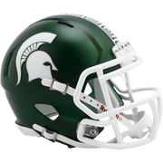 Michigan State Spartans Satin Green Speed Mini