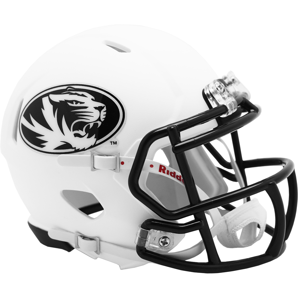 Missouri Tigers Matte White Speed Mini
