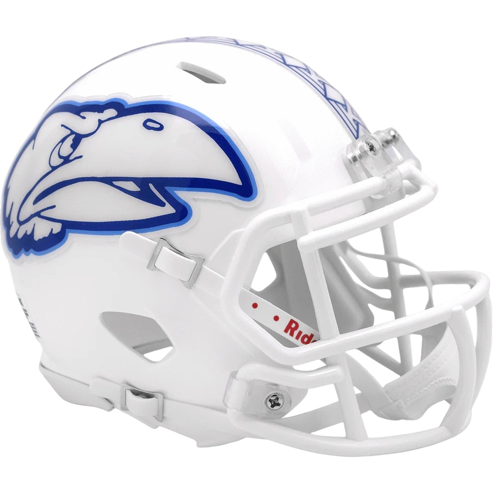 Kansas Jayhawks White Speed Mini