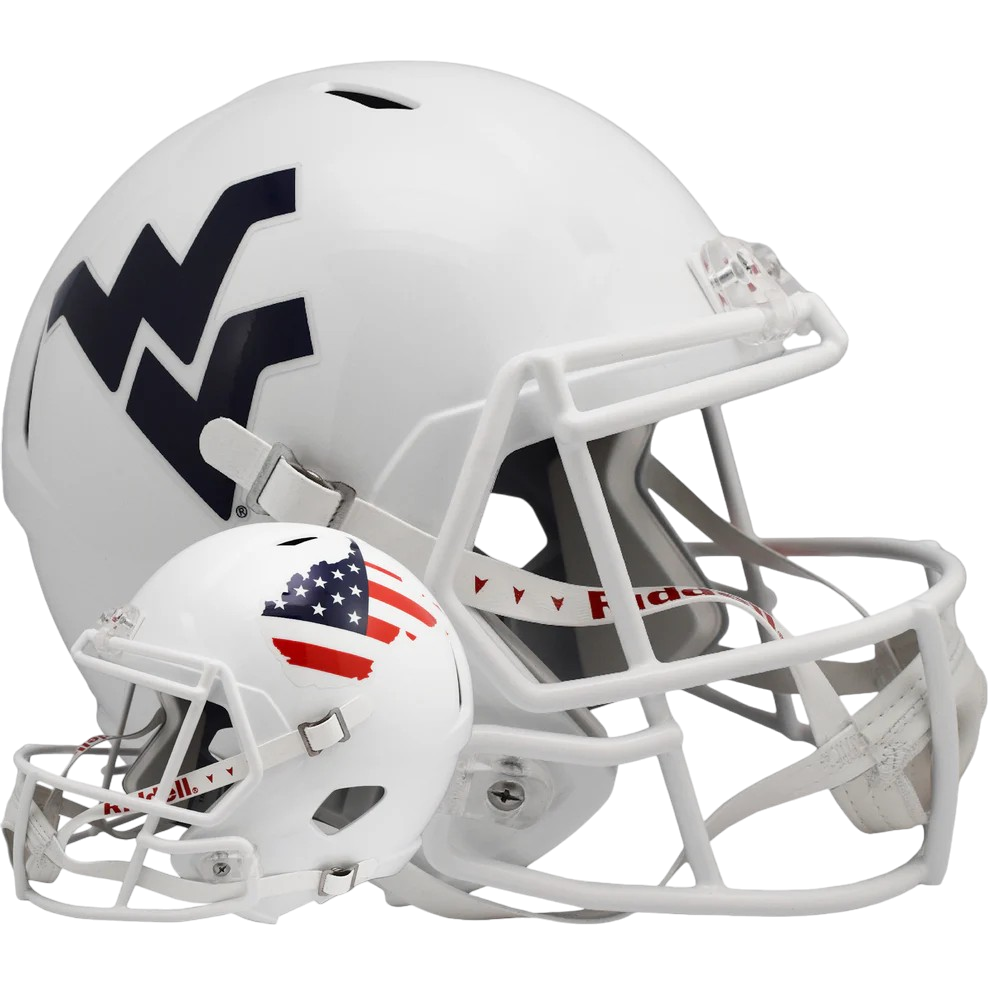 West Virginia Mountaineers Stars and Stripes Speed Replica