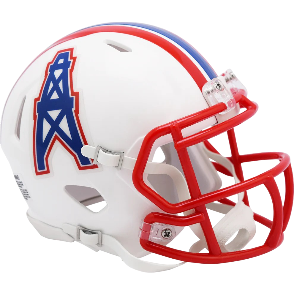 Houston Oilers Throwback Speed Mini 1981 - 1998
