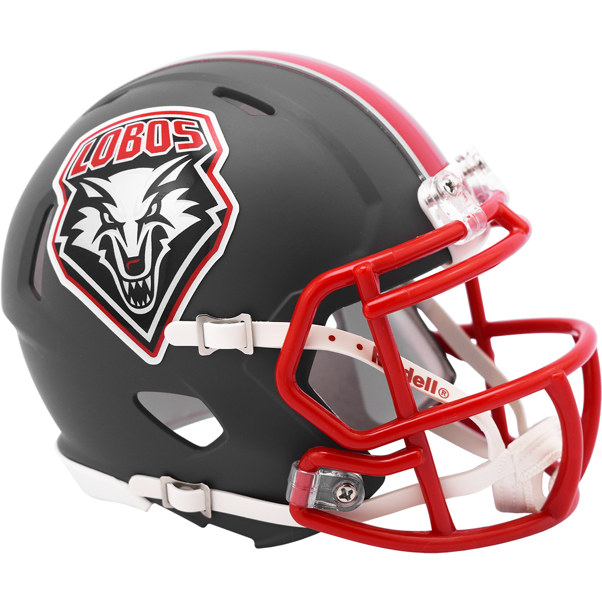 New Mexico Lobos Matte Grey Speed Mini
