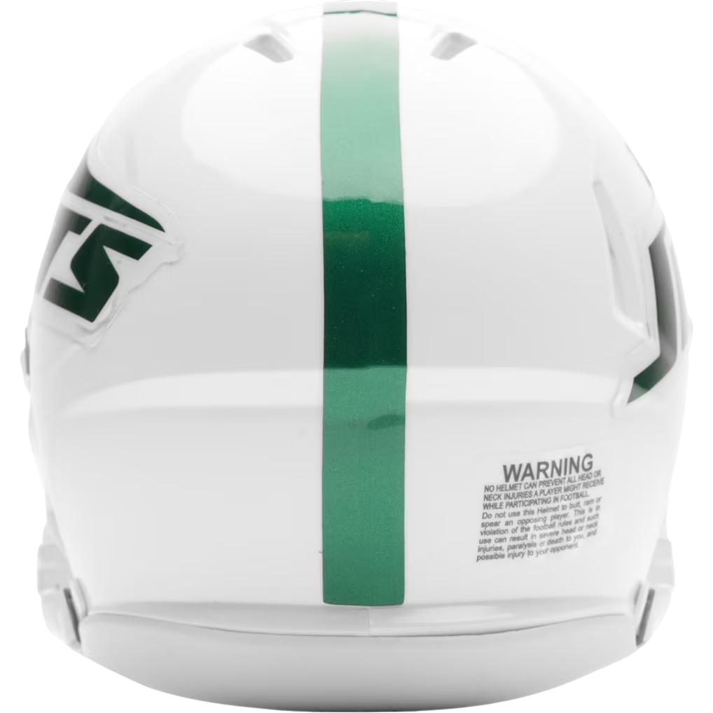New York Jets White Out On Field Alternate Speed Mini 2026