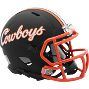 Oklahoma State Cowboys Black Script Speed Mini