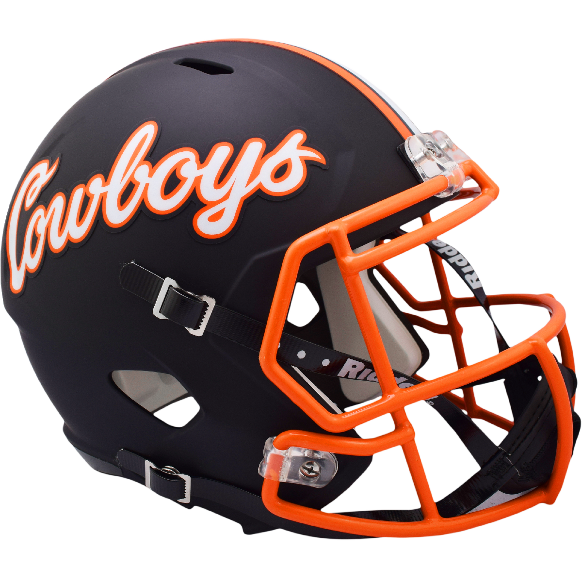 Oklahoma State Cowboys Black Script Speed Replica
