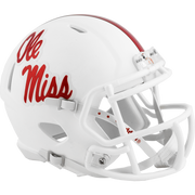 Ole Miss Rebels White Speed Mini