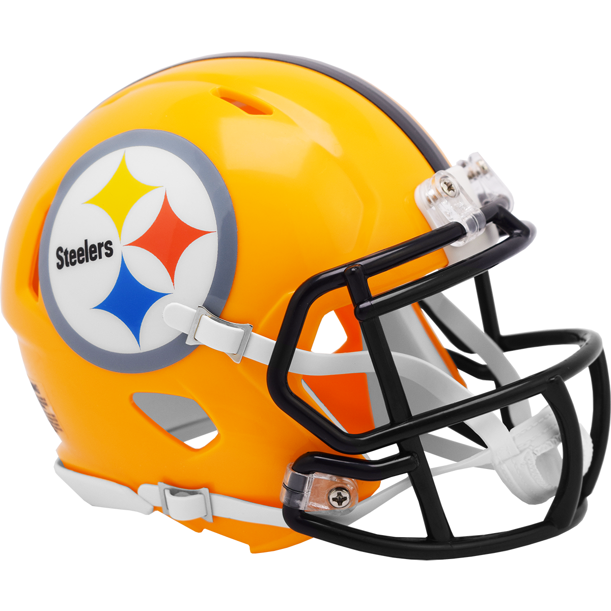 Pittsburgh Steelers Throwback Gold Speed Mini
