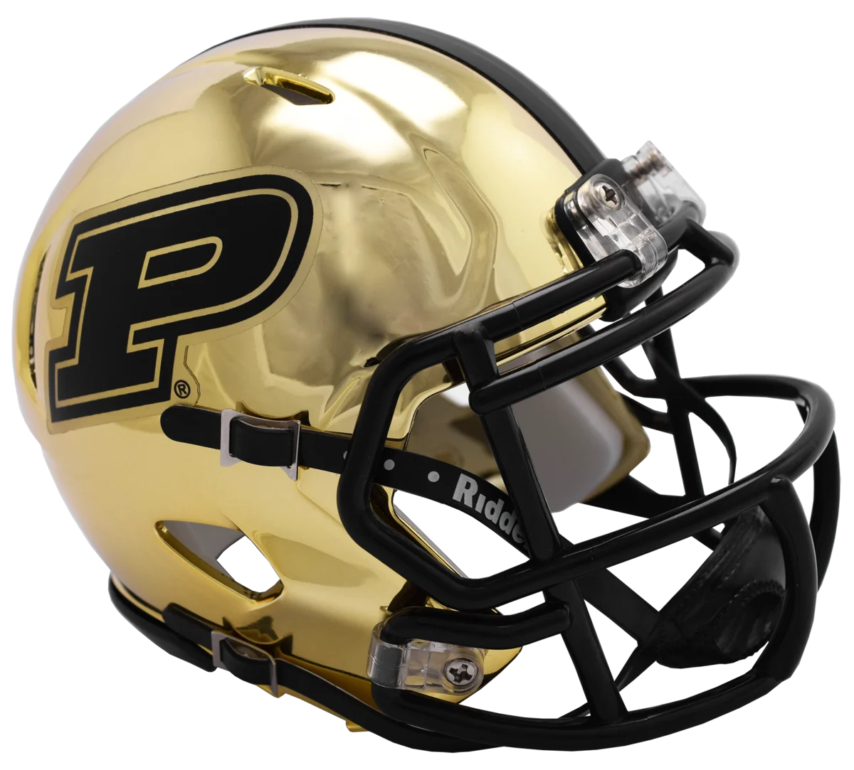 Purdue Boilermakers Gold Chrome Speed Mini