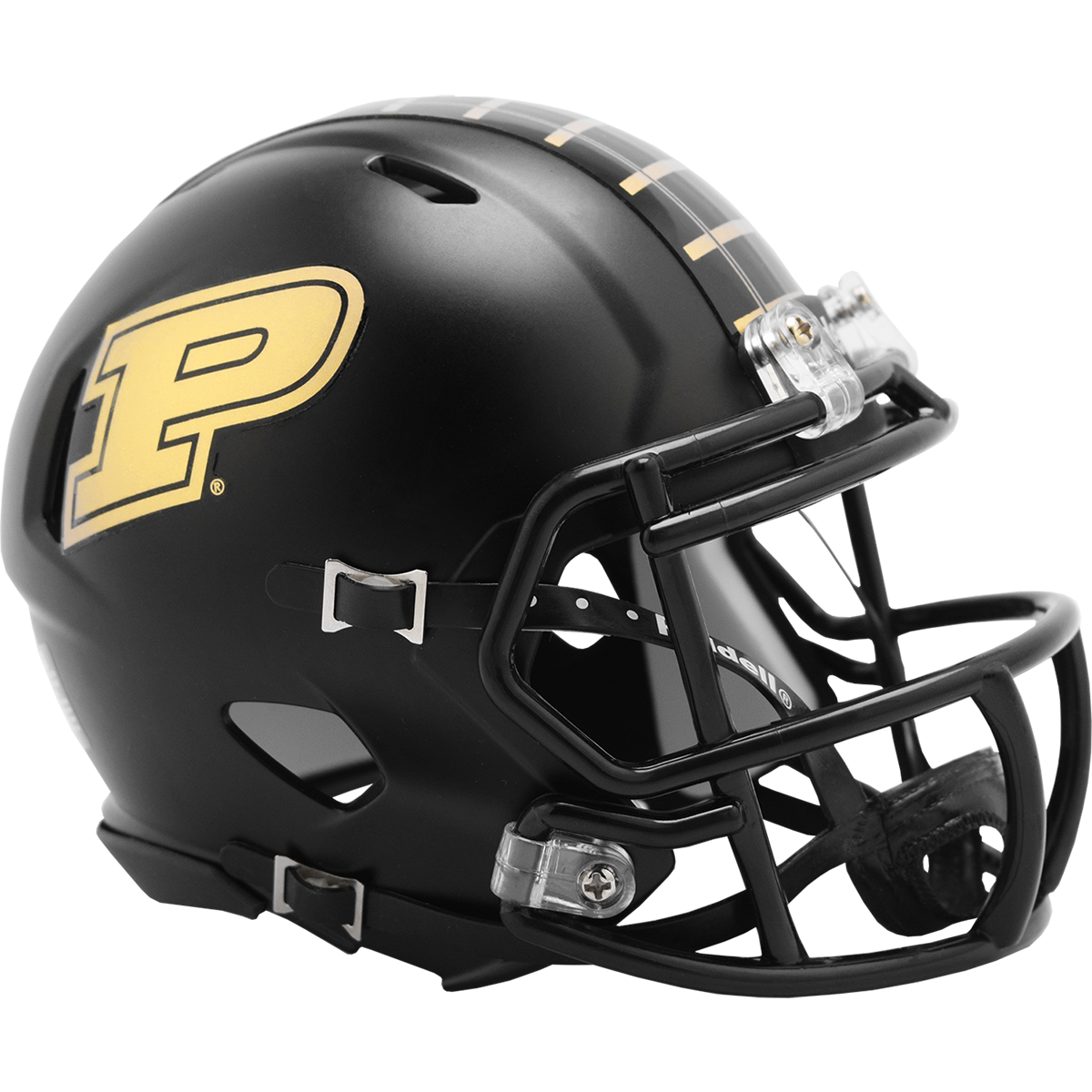 Purdue Boilermakers Black Speed Mini