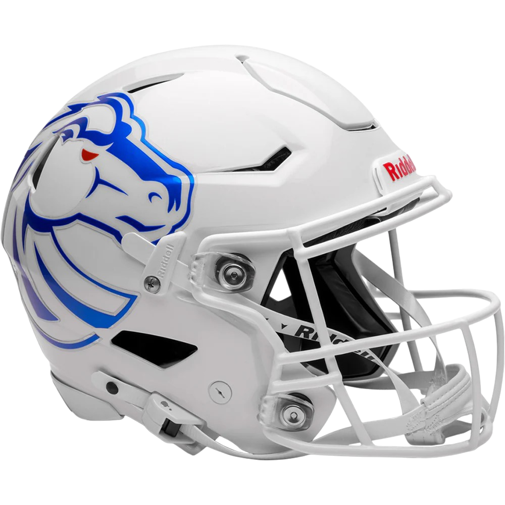 Boise State Broncos White Authentic Speedflex