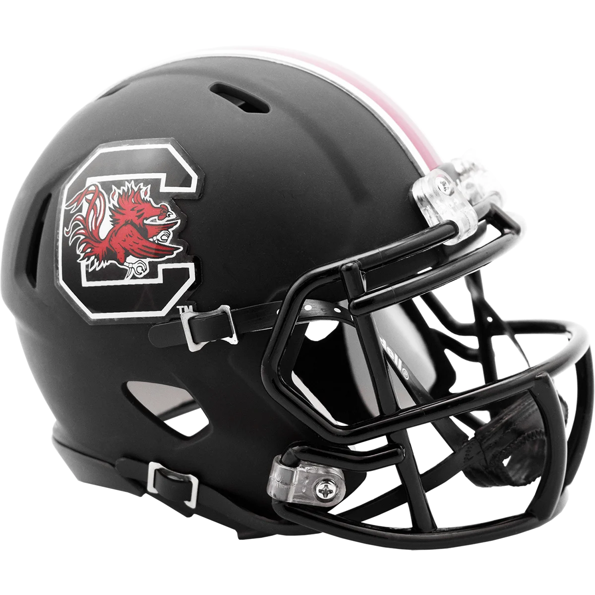South Carolina Gamecocks Matte Black Speed Mini